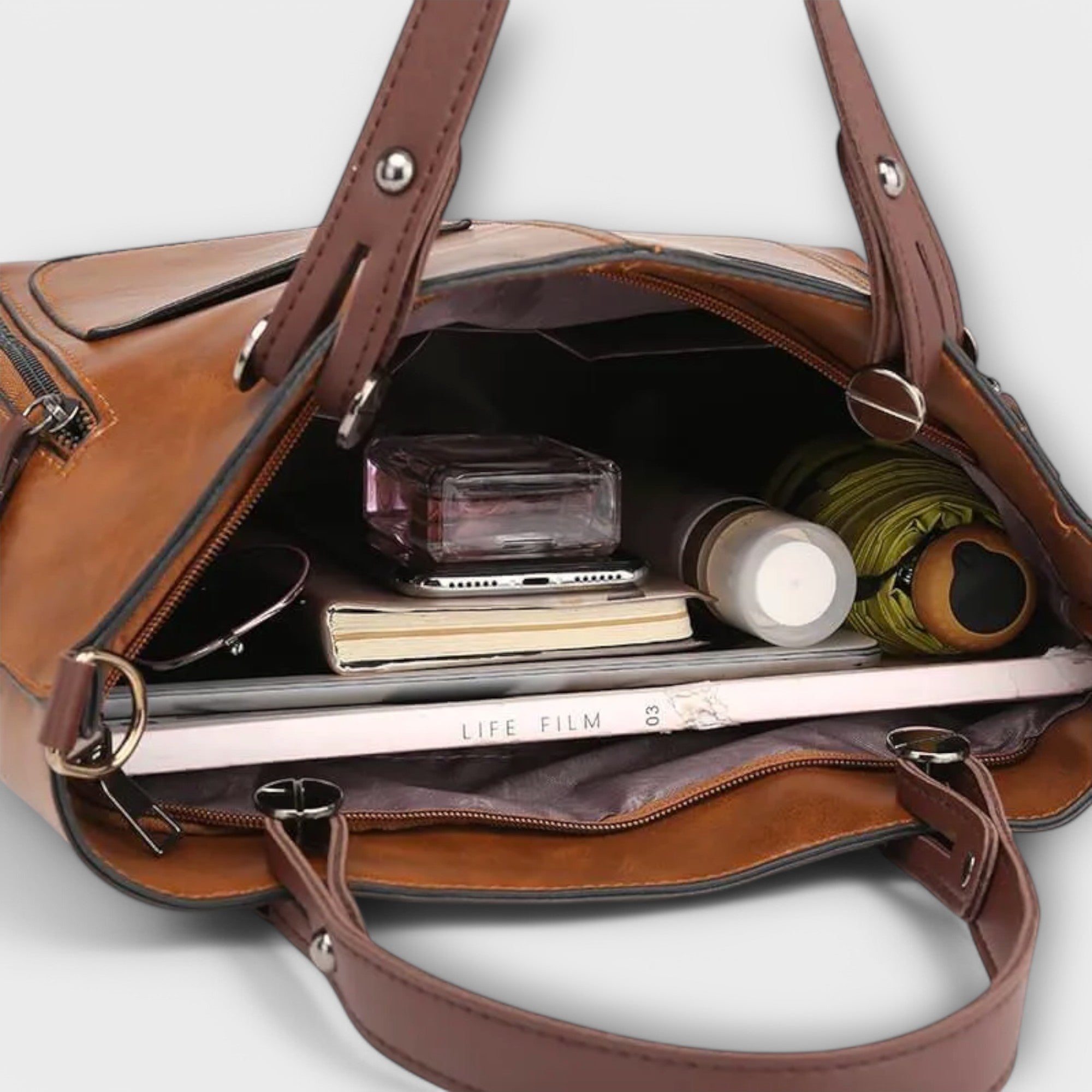 Maria - Chic Leather Handbag