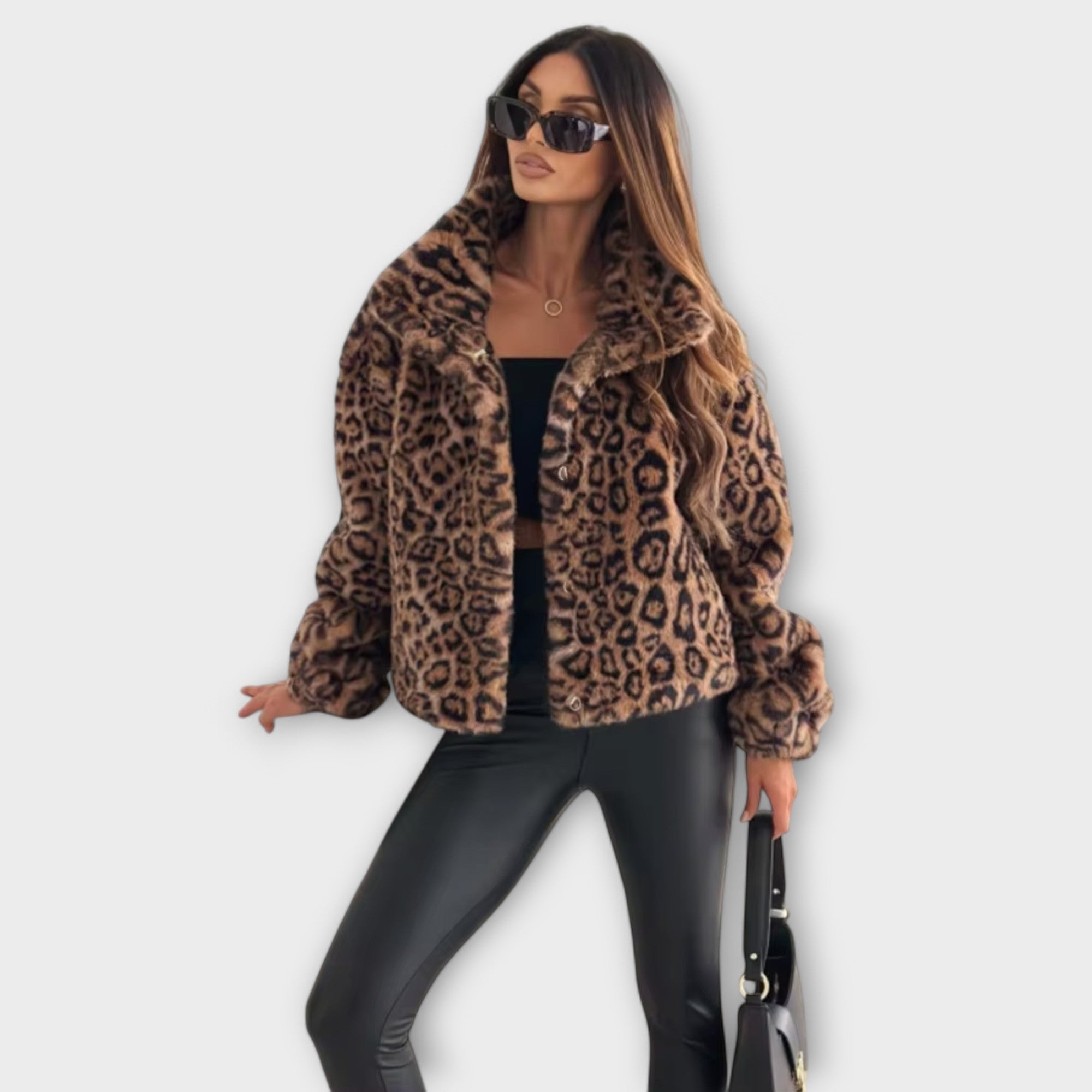 Leonor - Leopard Print Coat