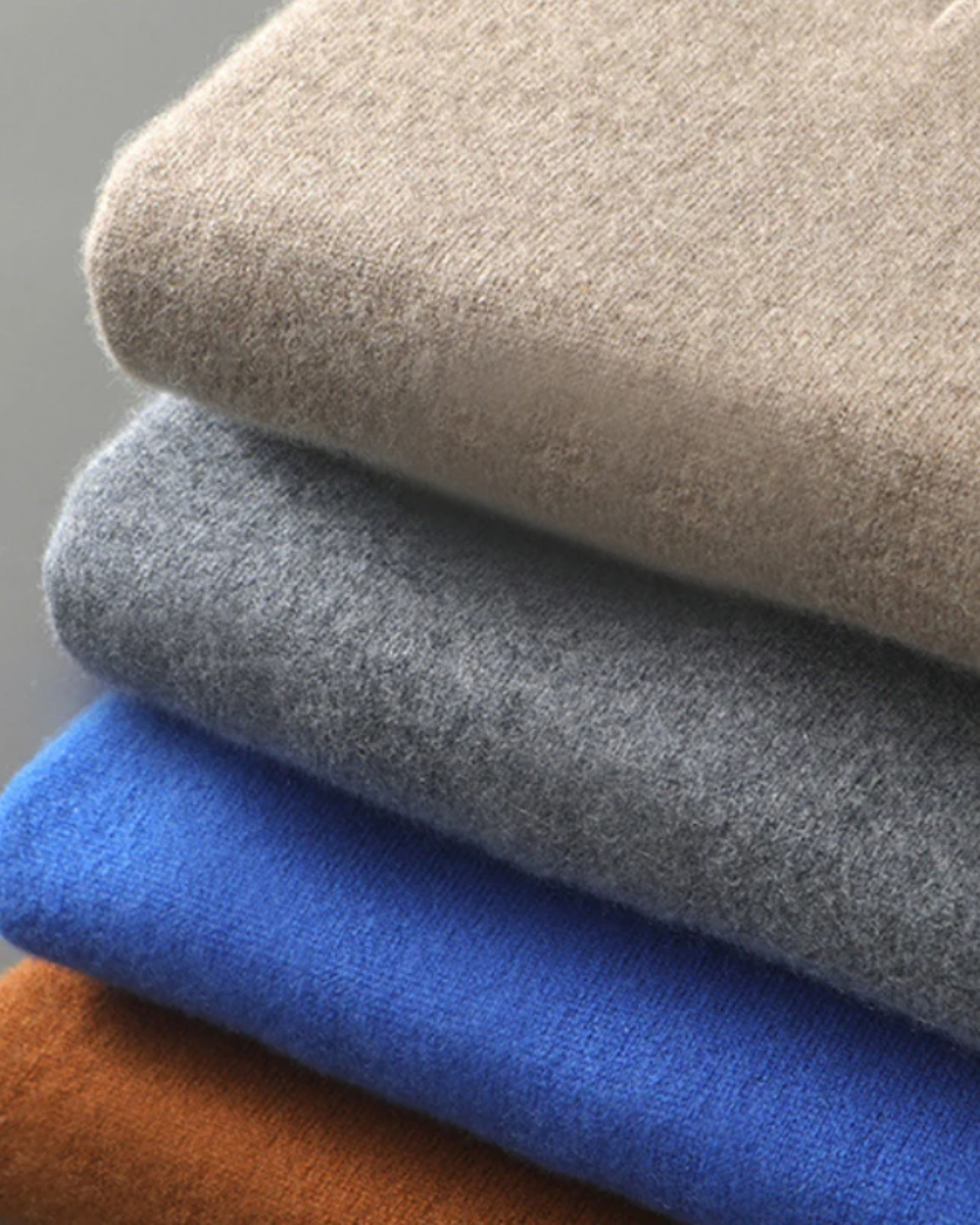Ponza Cashmere Polo Knit Sweater