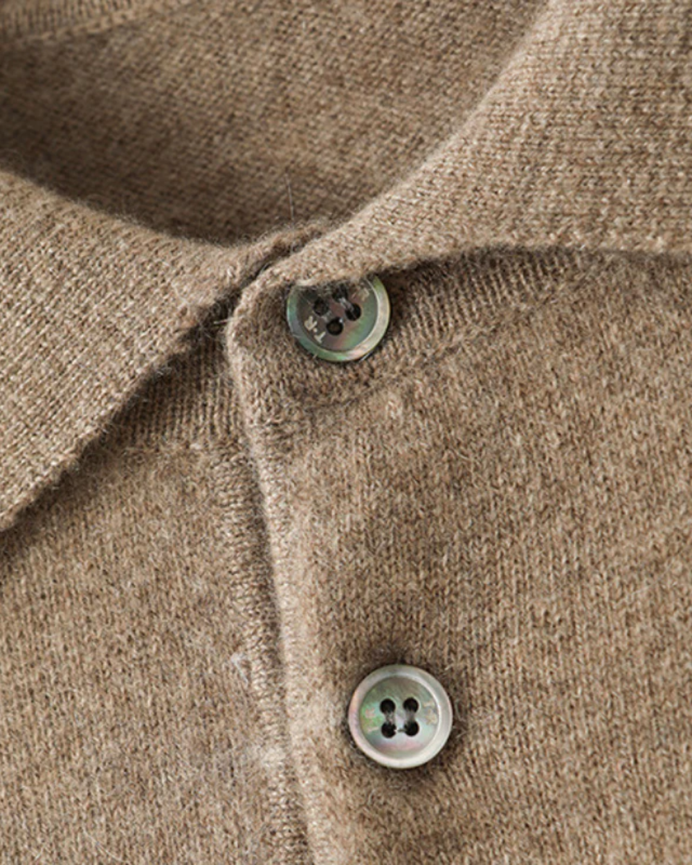 Ponza Cashmere Polo Knit Sweater