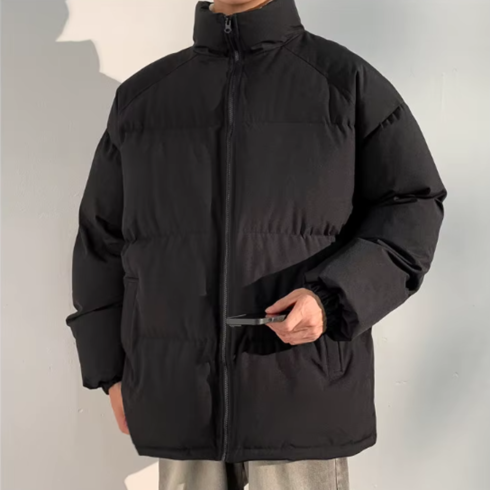 Weather-Resistant Parka Jacket