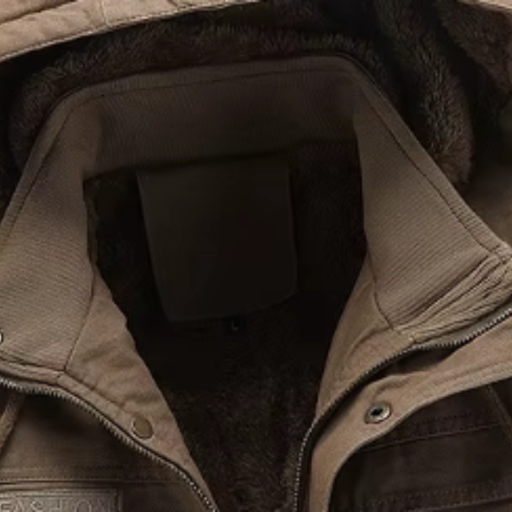 Relaxed Cotton Winter Coat