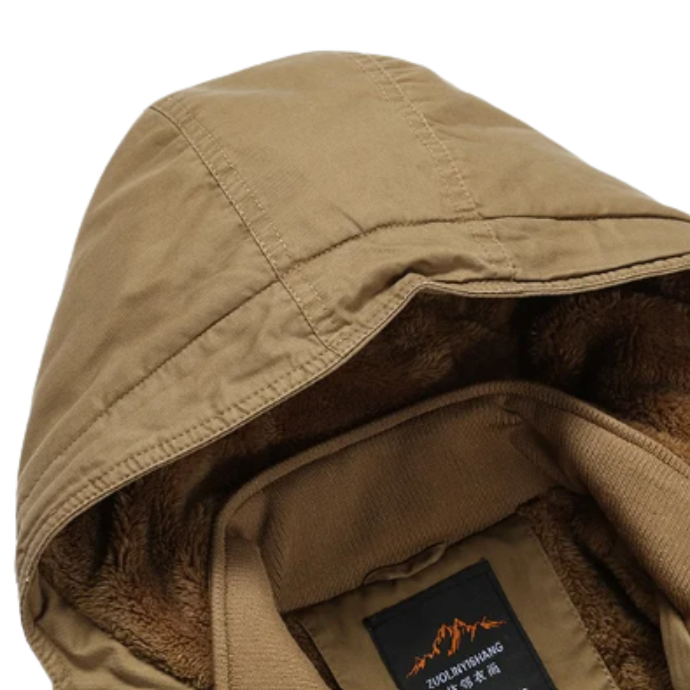Chic Cotton-Insulated Winter Coat