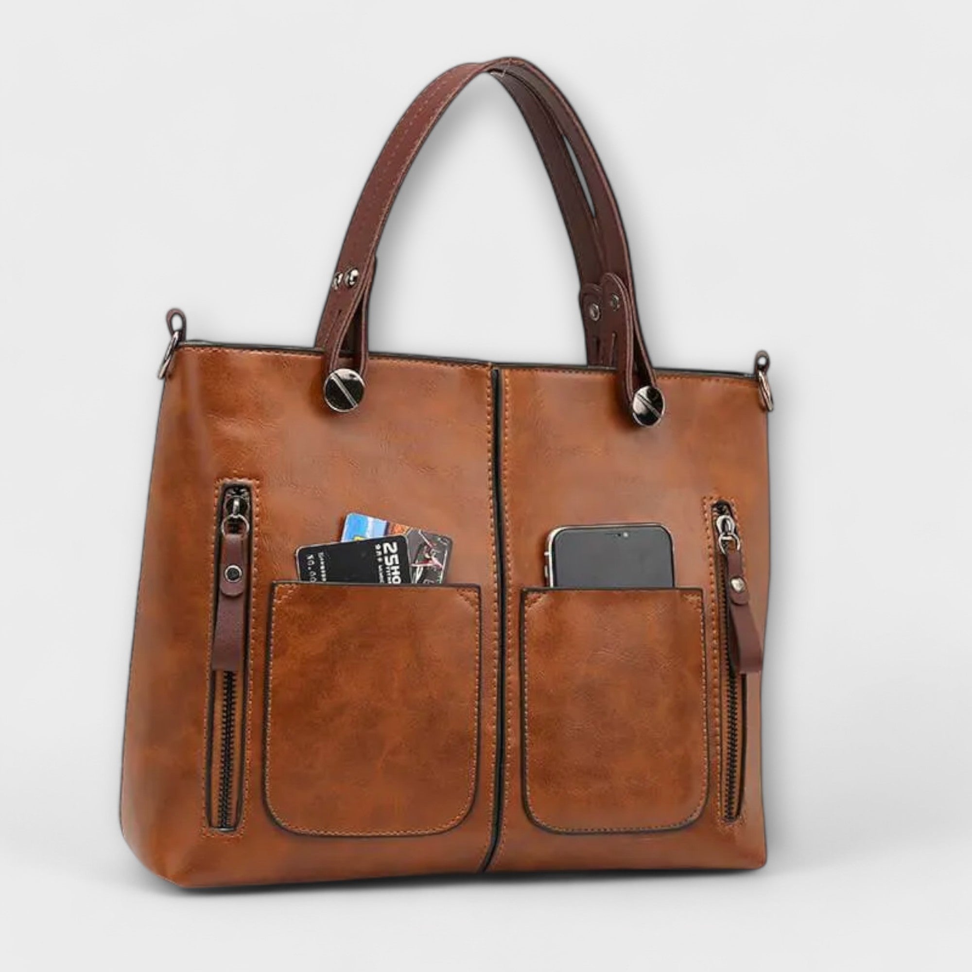 Maria - Chic Leather Handbag