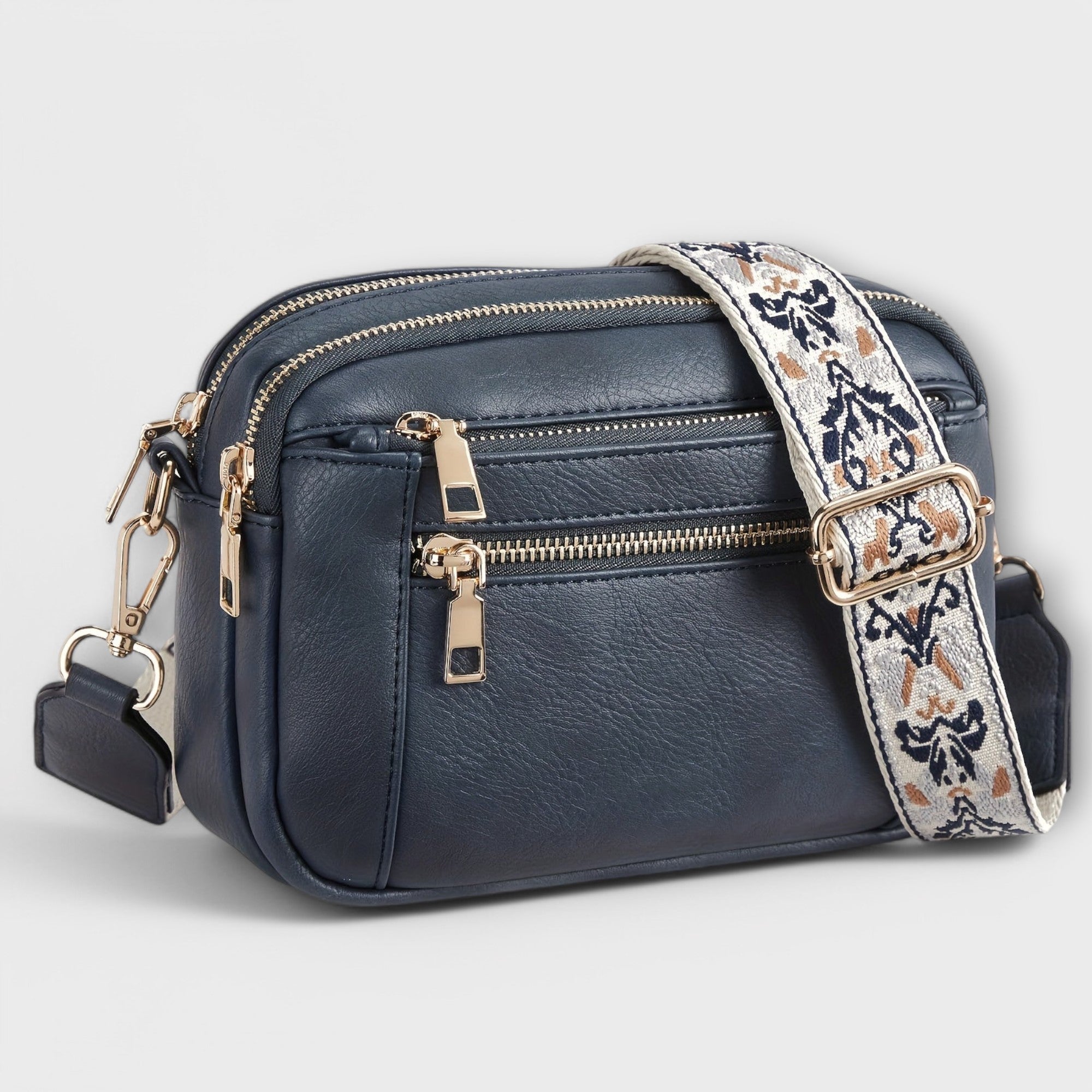 Maria - Eco-Friendly Vegan Leather Crossbody Bag