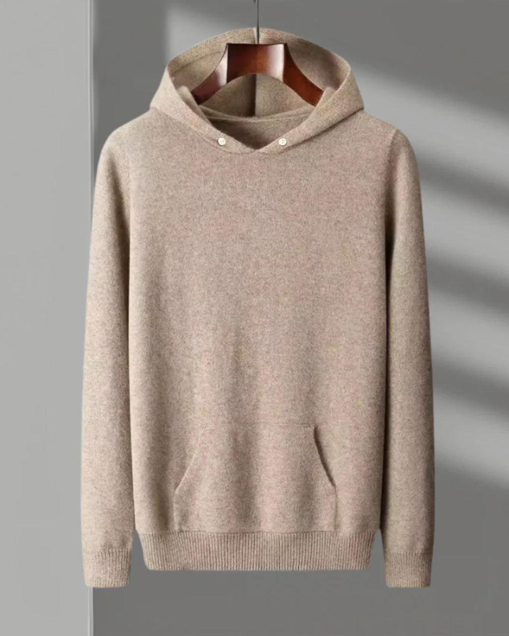 Nova Merino Wool Pullover Hoodie