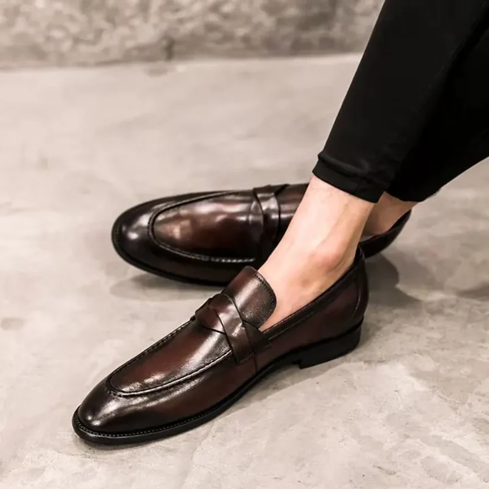 Stylish Leather Loafers