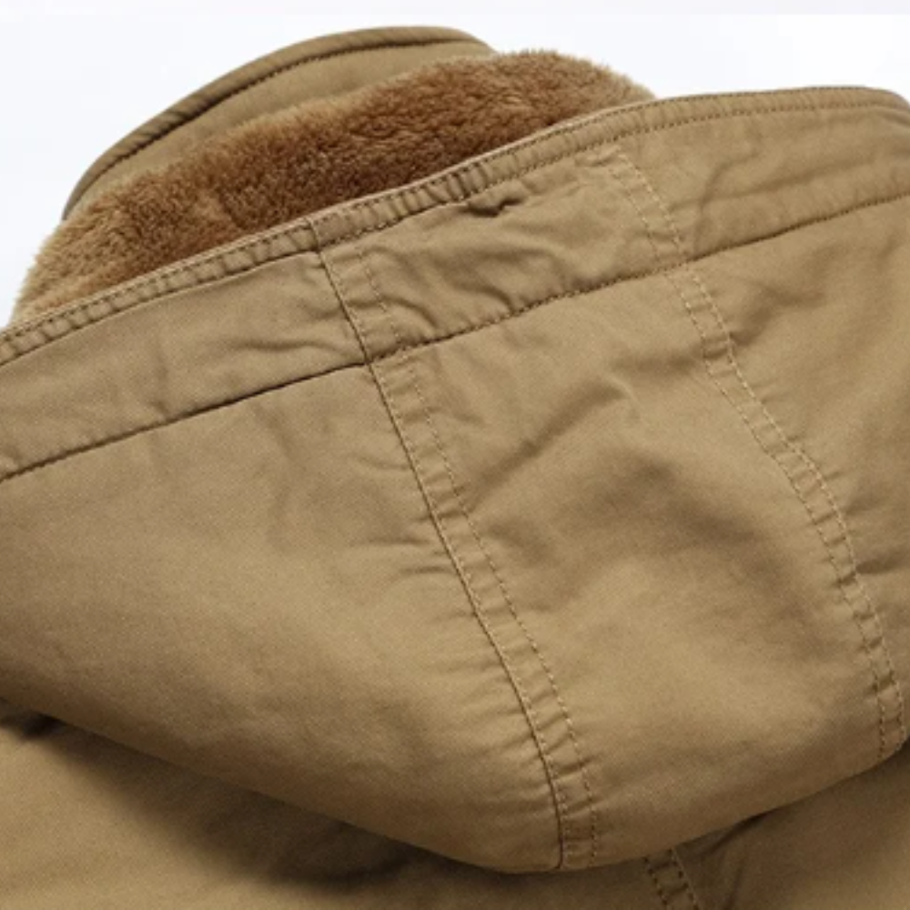 Chic Cotton-Insulated Winter Coat