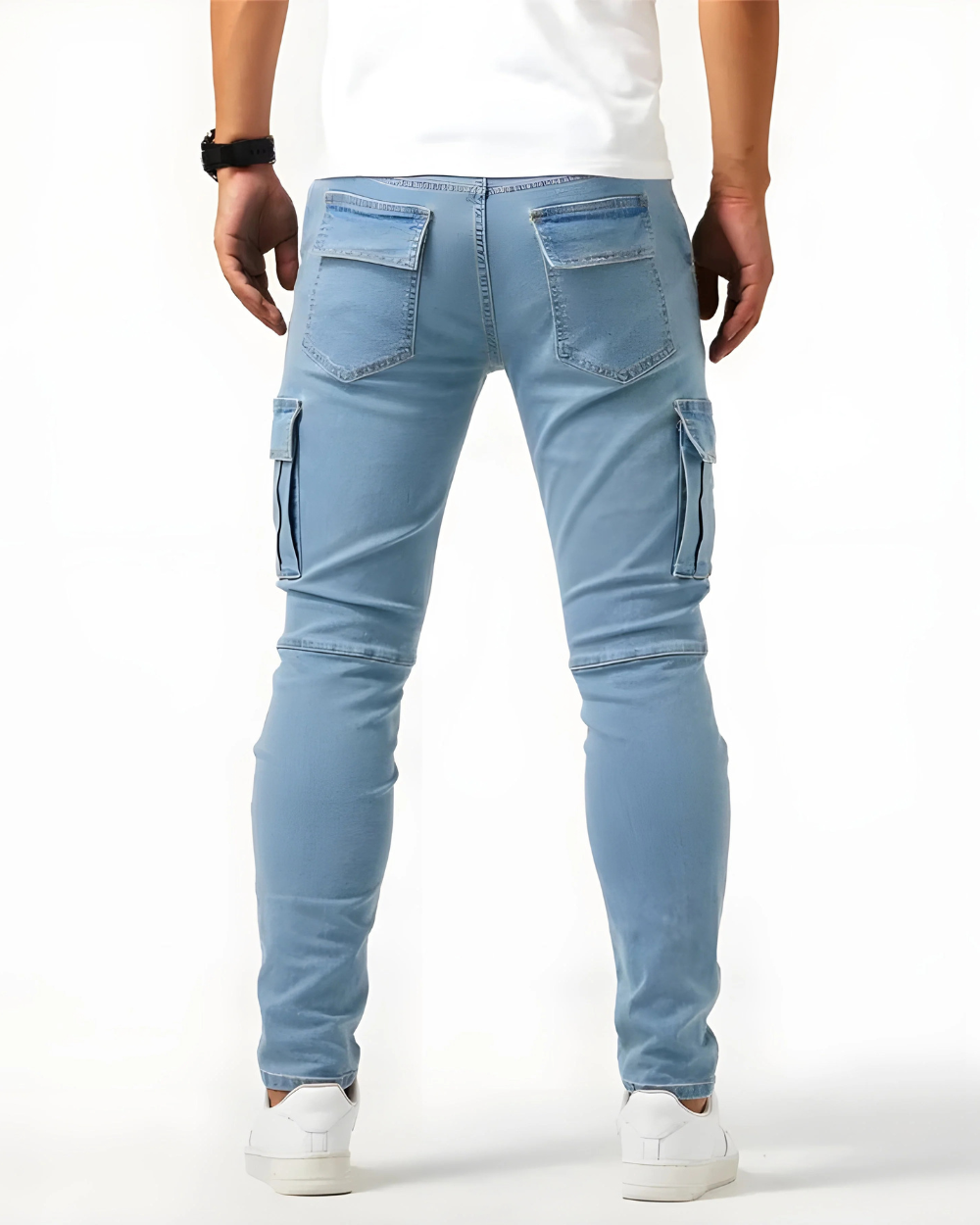 Marino Stretch Cargo Trousers