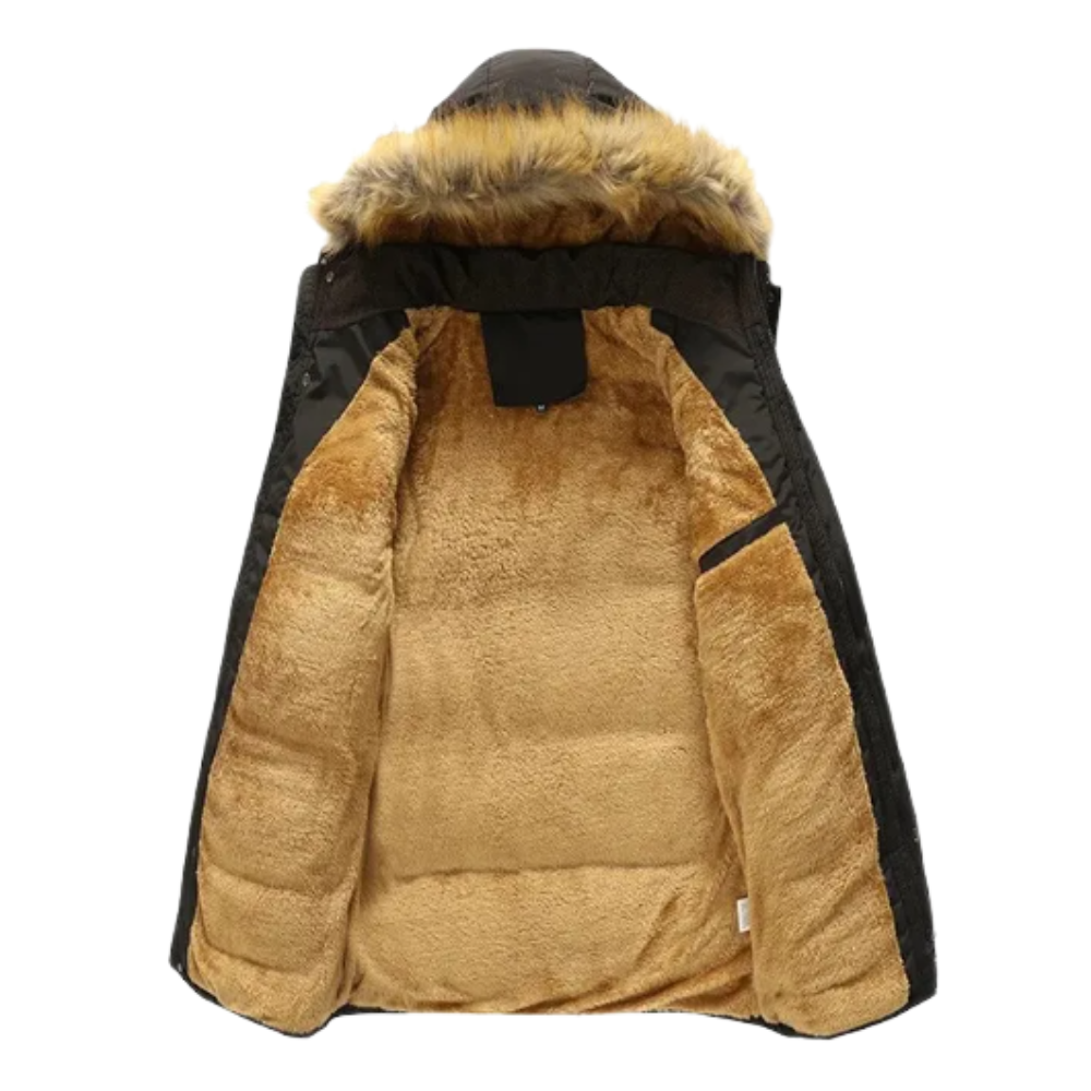 Chic Insulated Fleece Winter Coat