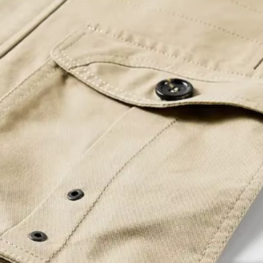 Chic Multi-Pocket Jacket