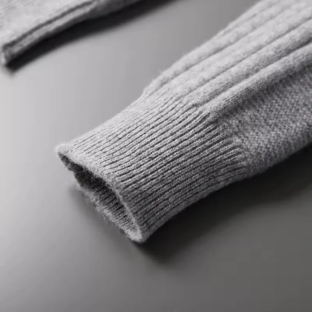 Verona Cashmere Knit Vest with Pattern