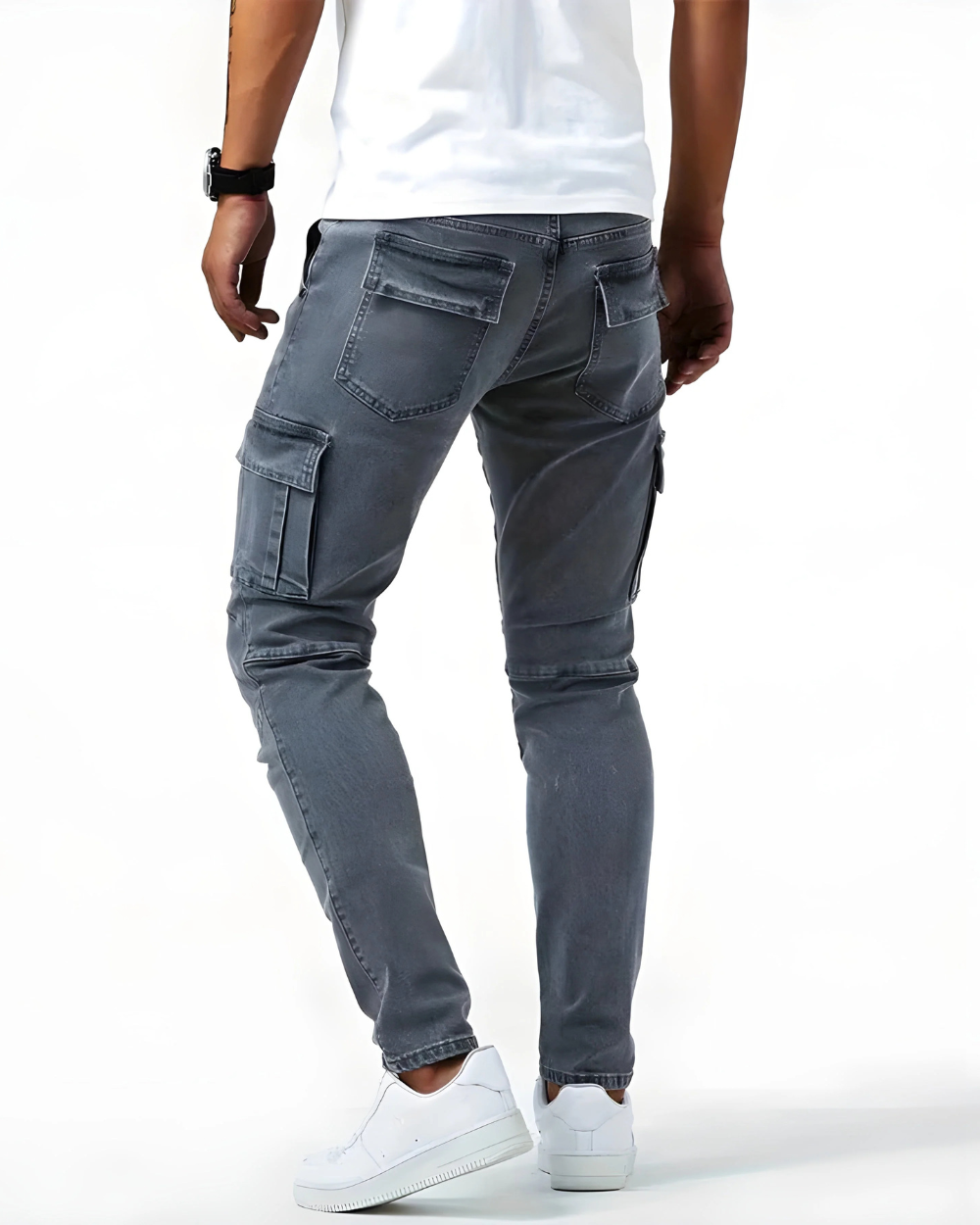 Marino Stretch Cargo Trousers