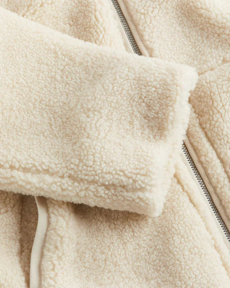 Luna Teddy Fleece Jacket | Cozy Chic