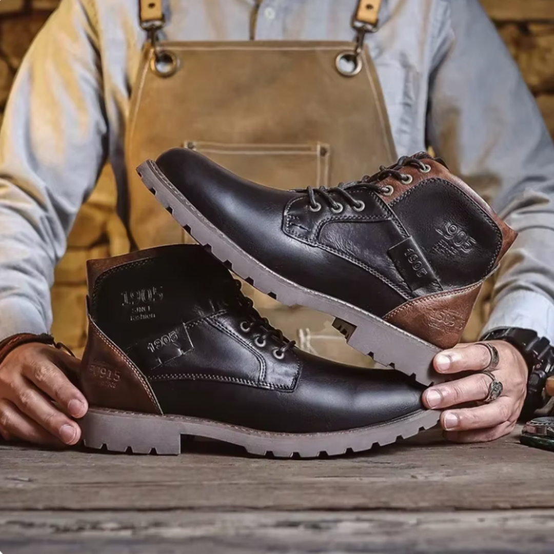Bayard Classic Leather Vintage Boots