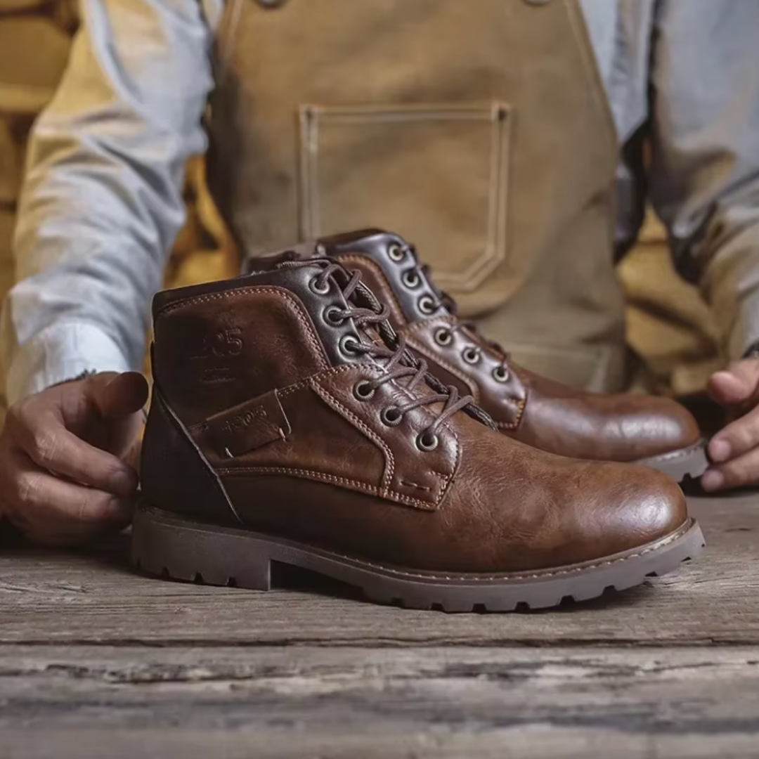 Bayard Classic Leather Vintage Boots