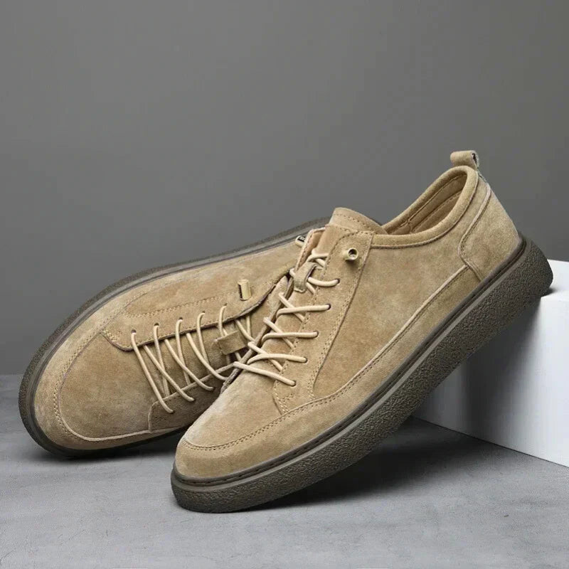 Suede Athletic Shoes