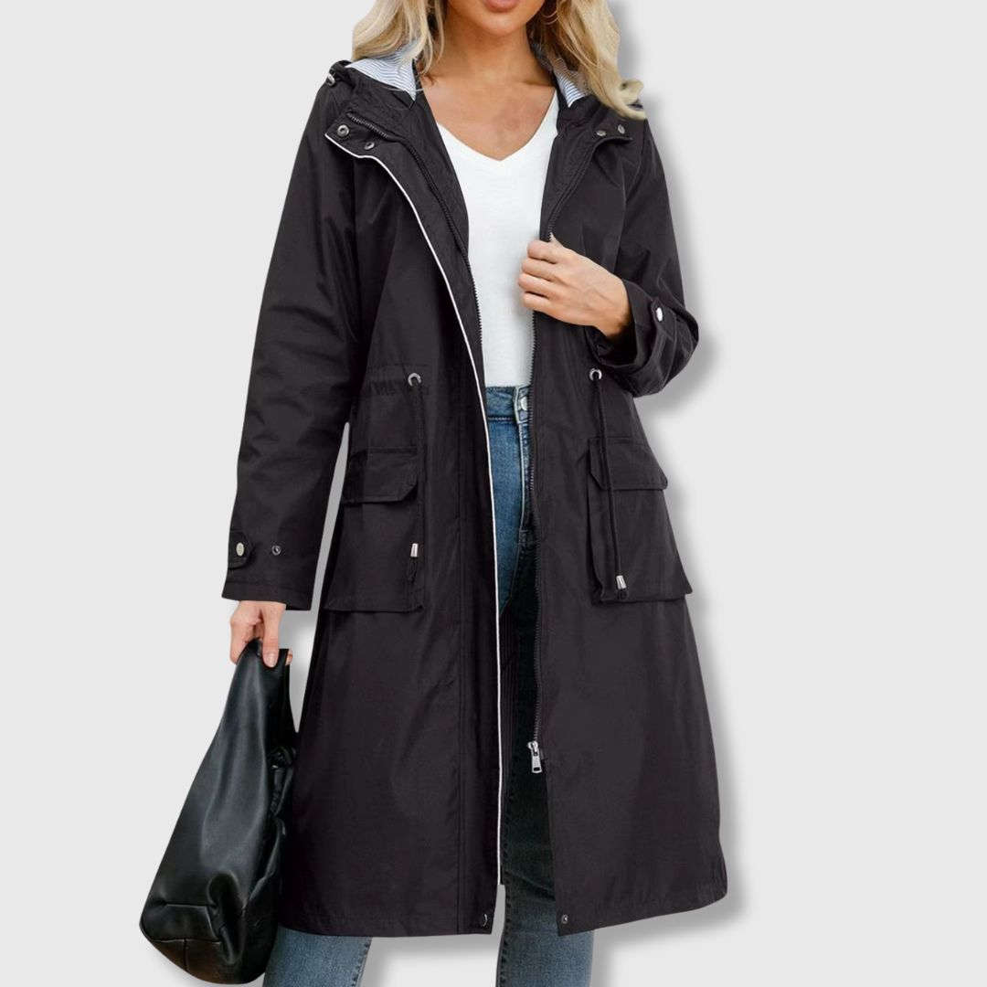 Rosa - Cozy Hooded Coat for Daily Wear
