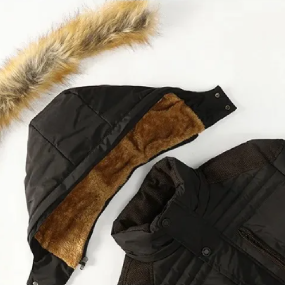 Chic Insulated Fleece Winter Coat