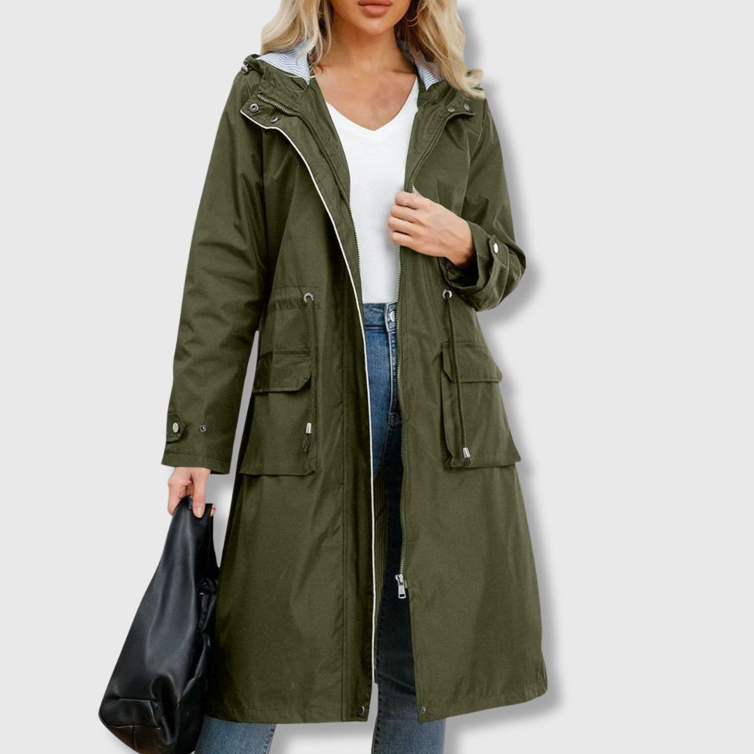 Rosa - Cozy Hooded Coat for Daily Wear
