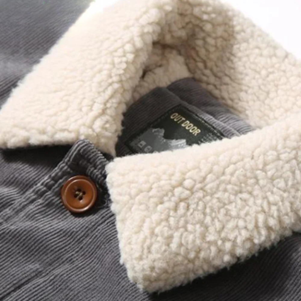Luxurious Velvet Winter Coat