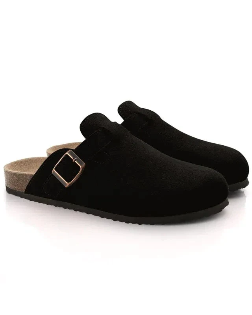 Suede Oxford Clogs