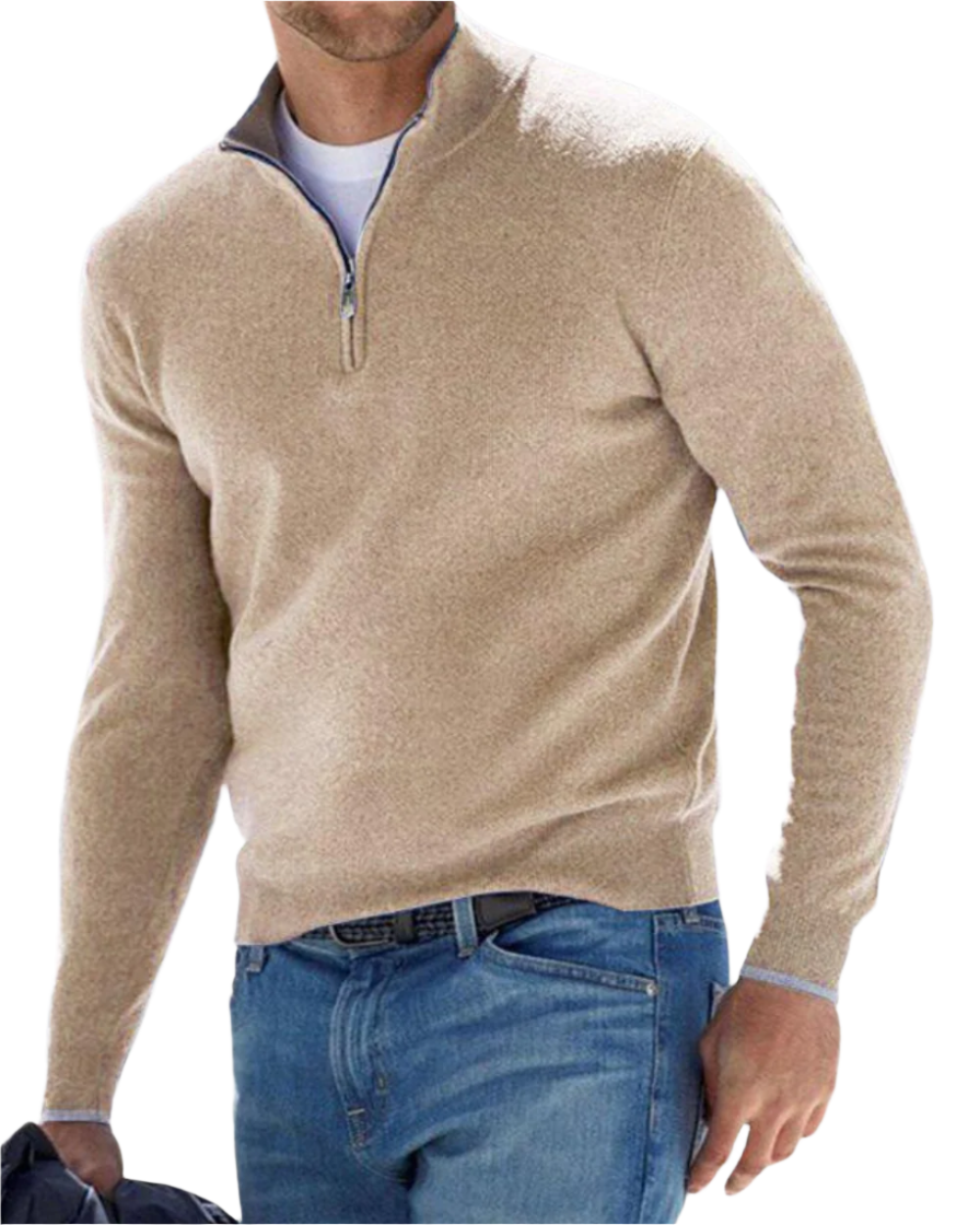 Chic Zip-Up Sweater
