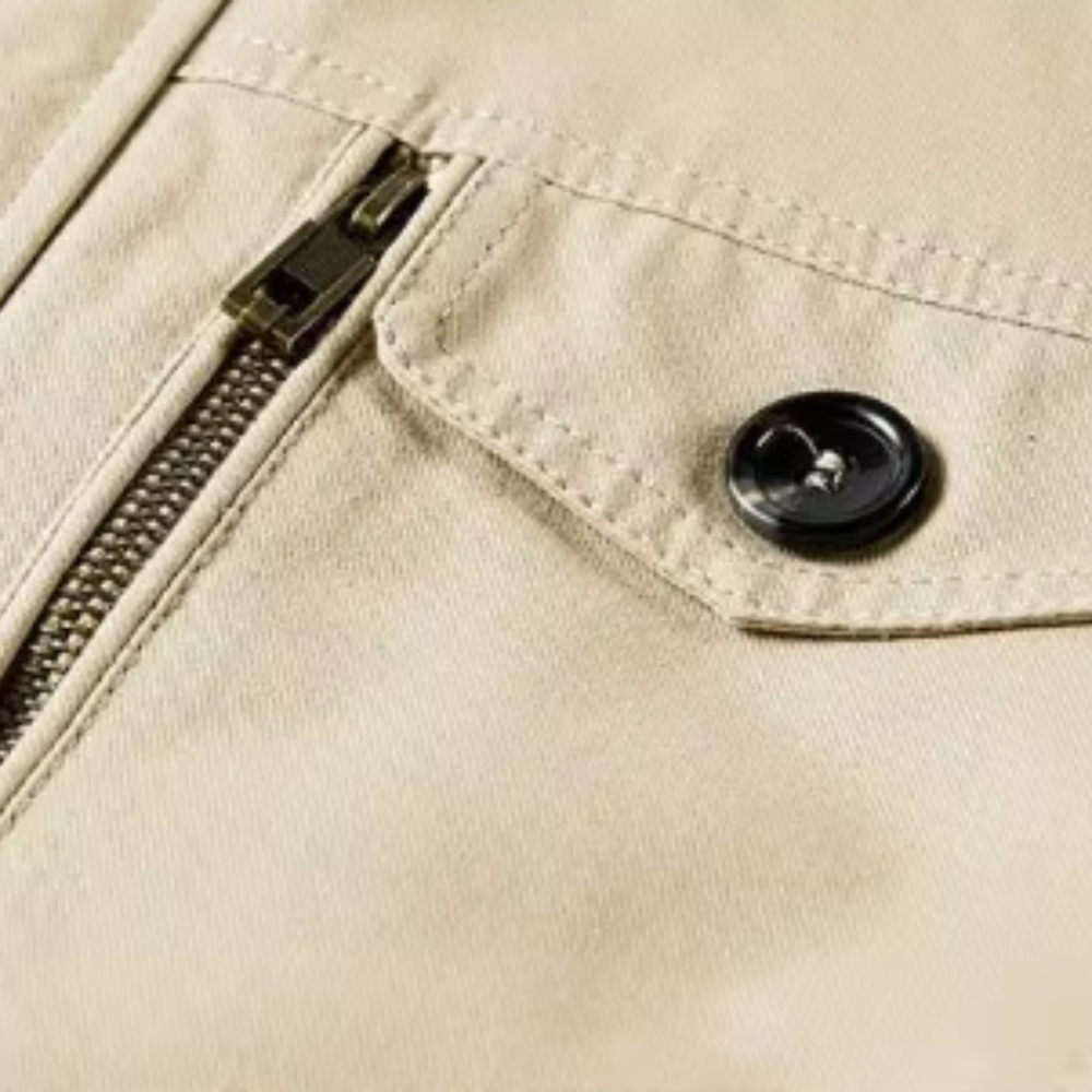 Chic Multi-Pocket Jacket