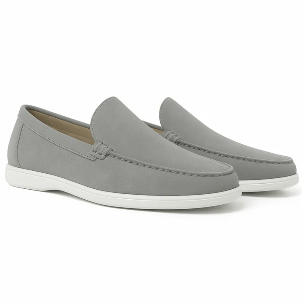Relaxed Suede Slip-On Shoes