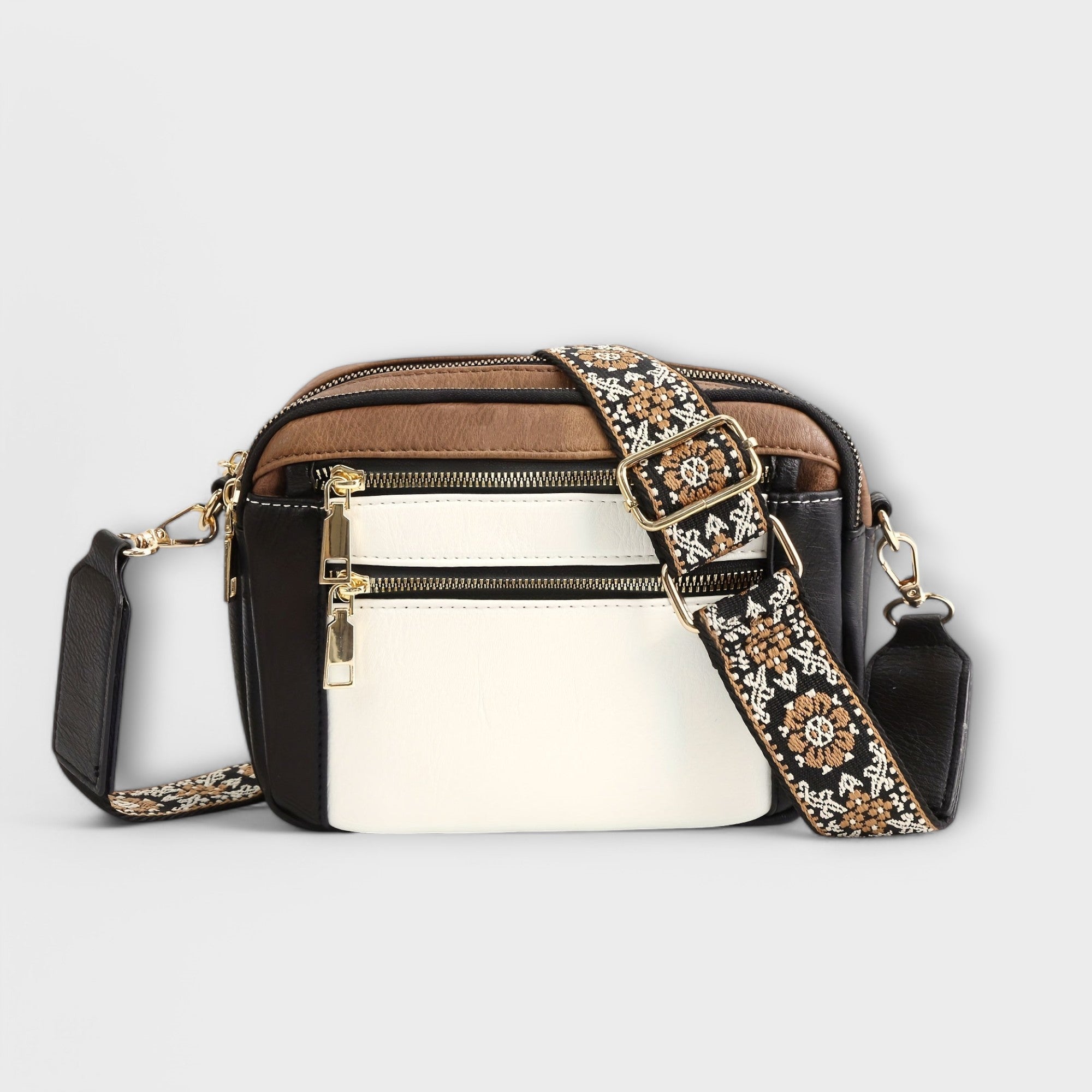 Maria - Eco-Friendly Vegan Leather Crossbody Bag
