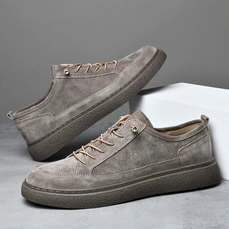 Suede Athletic Shoes