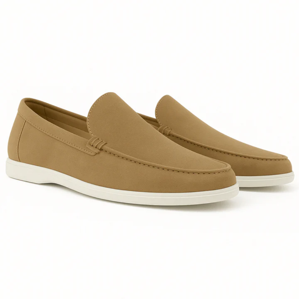 Relaxed Suede Slip-On Shoes