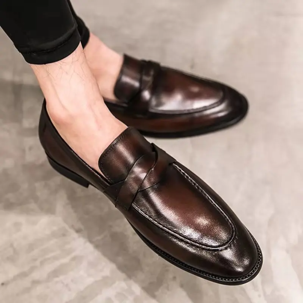 Stylish Leather Loafers