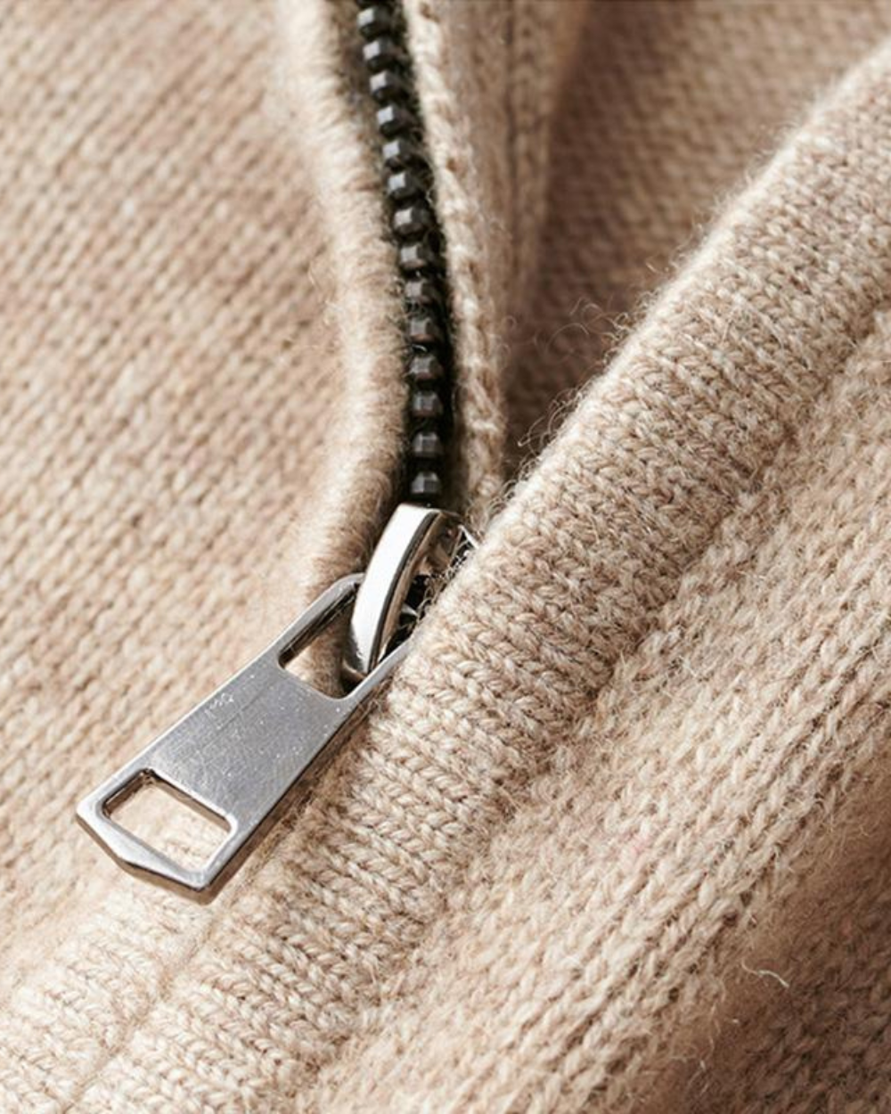 Chic Zip-Up Sweater