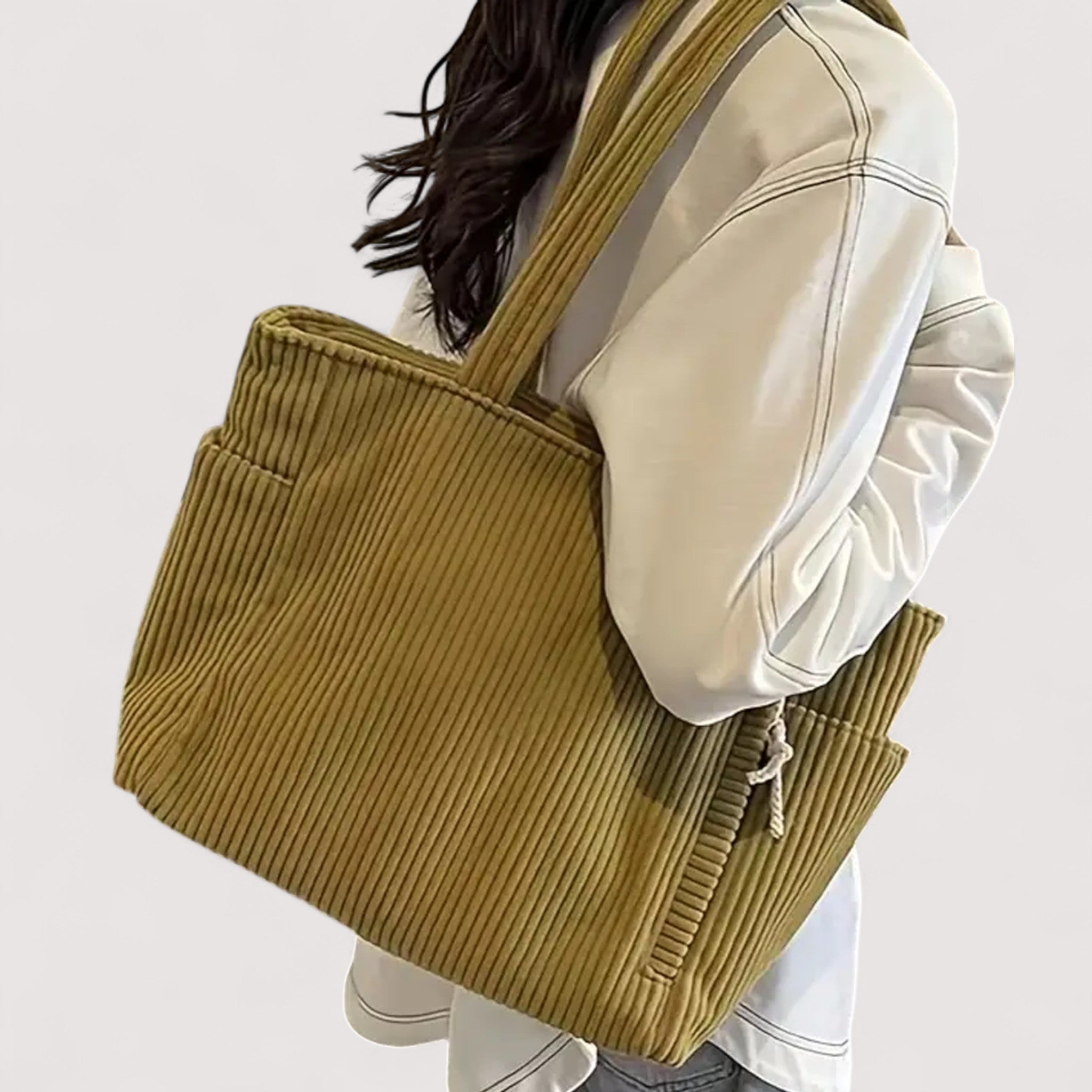 Olivia - Luxe Velvet Shoulder Bag