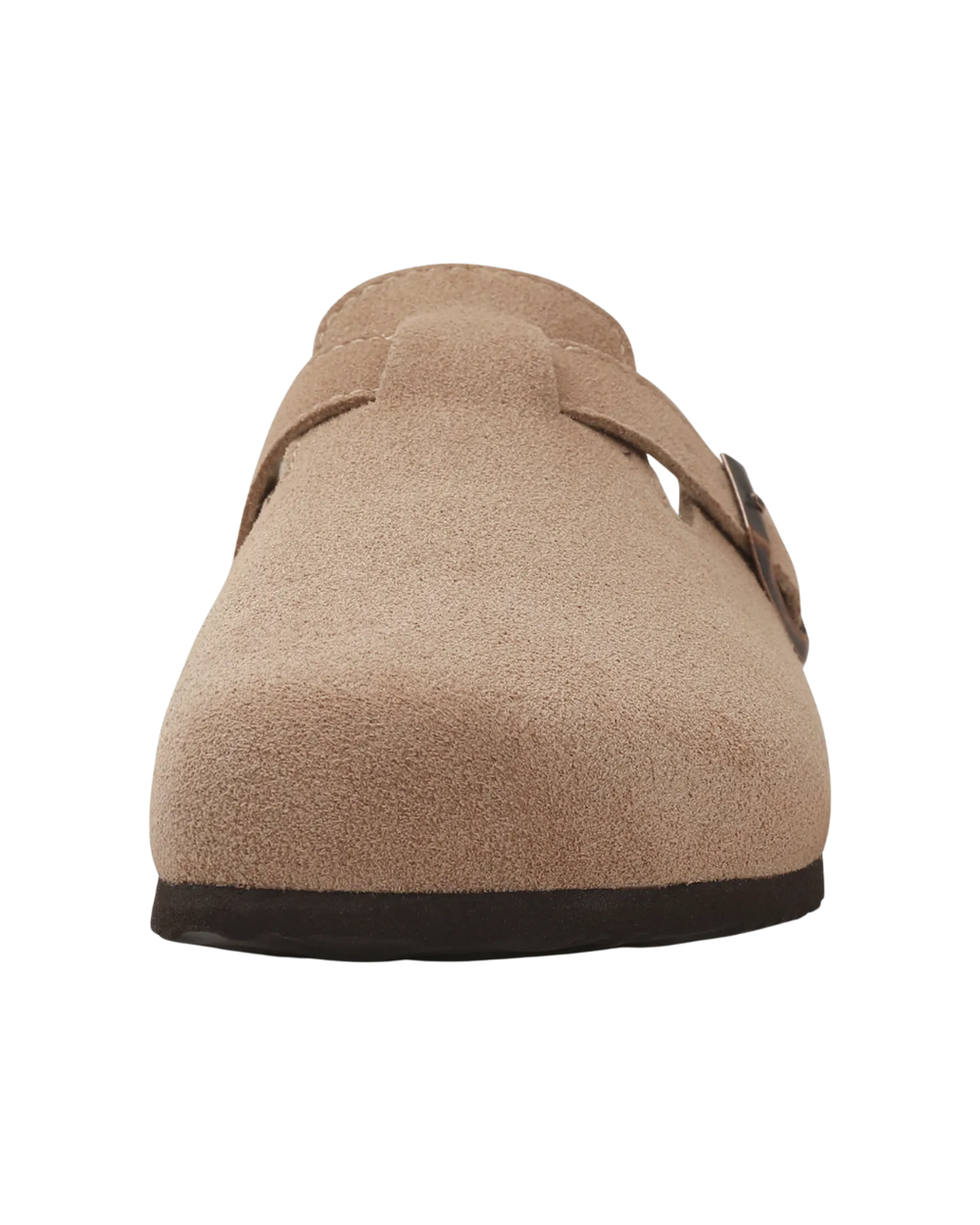 Suede Oxford Clogs