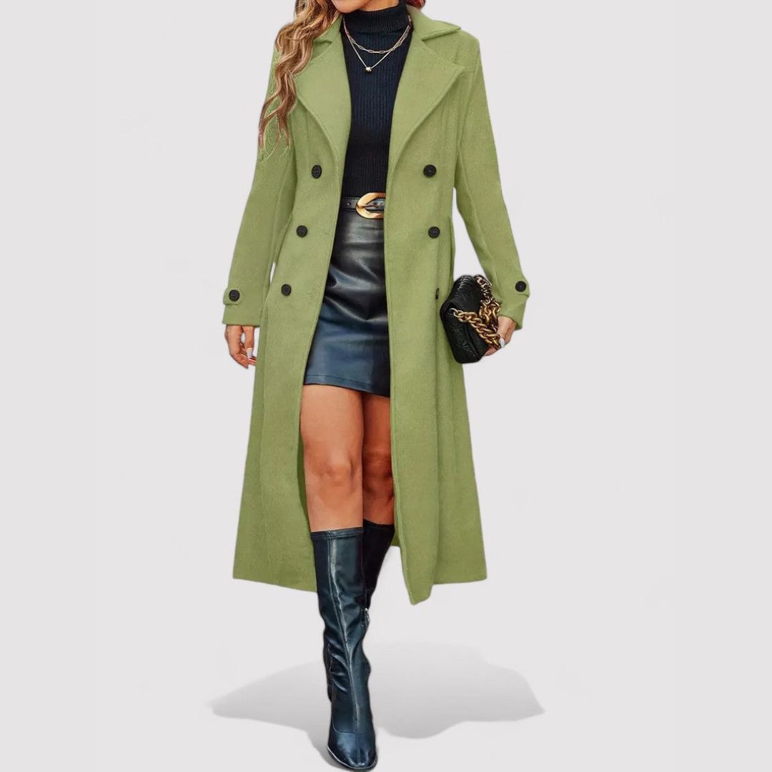 Rita - Elegant Long Coat