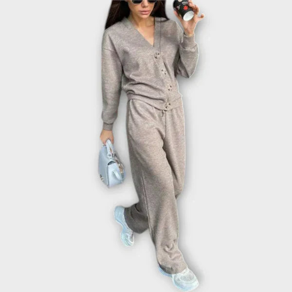 Mariana - Long Sleeve Top with Matching Pants