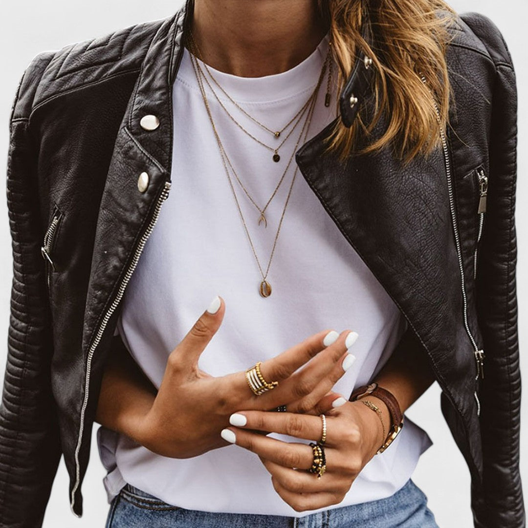 Triumph - Sophisticated Leather Jacket