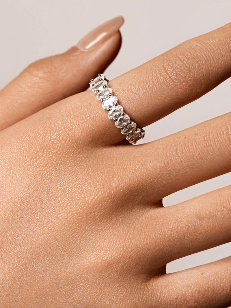 Oval-Shaped Ring