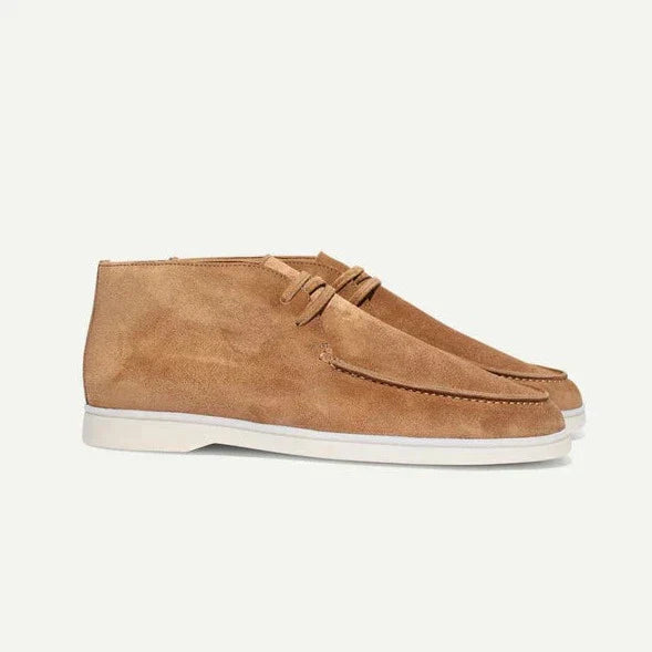 | Lace-Up Suede Shoes