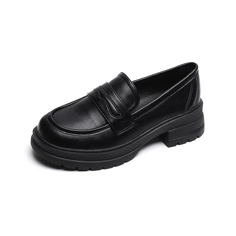 | Classic Leather Loafers with Timeless Elegance