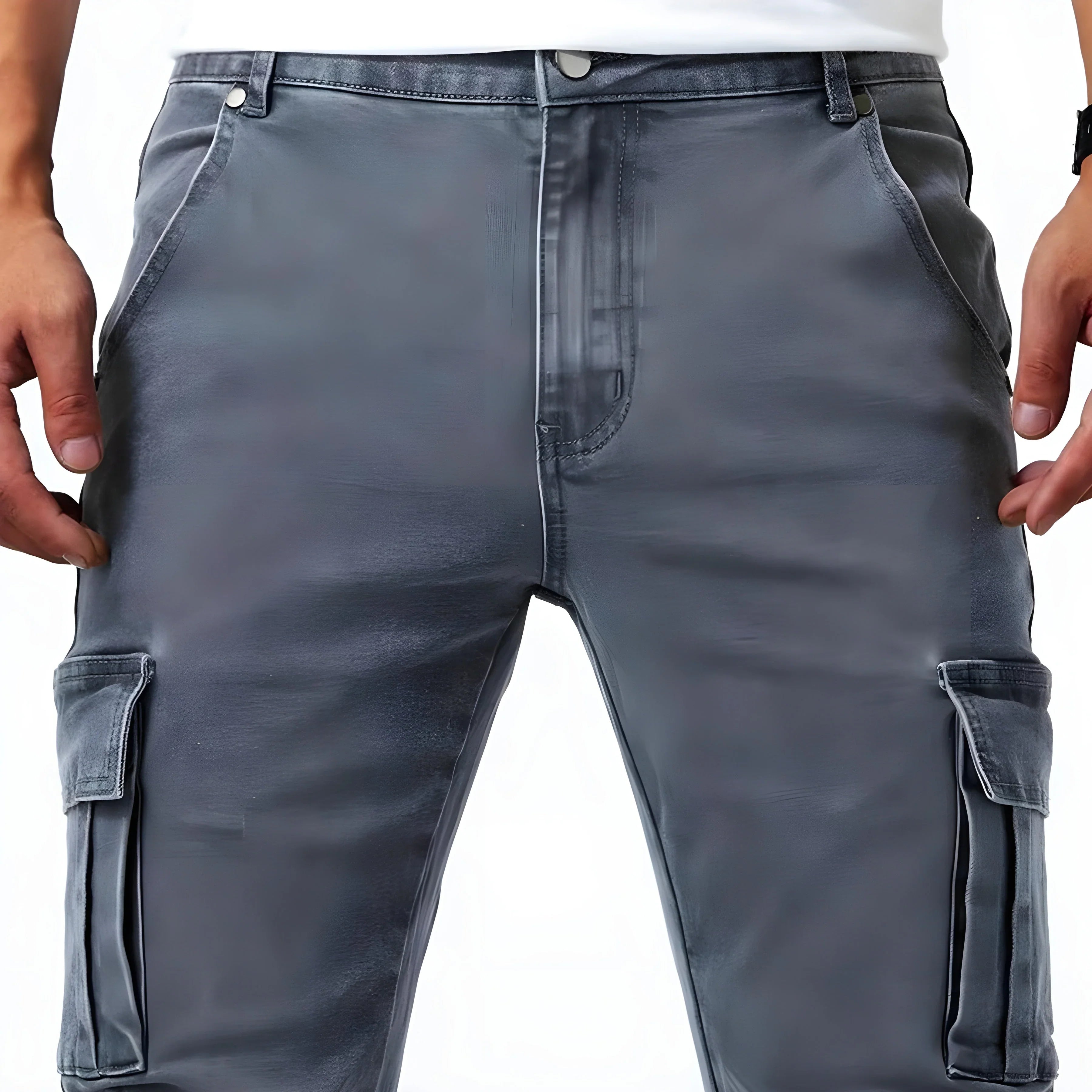 Marino Stretch Cargo Trousers
