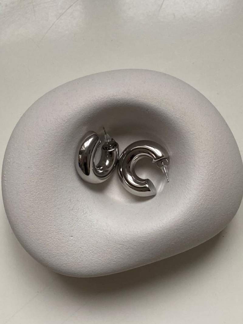 Bold Chunky Hoop Earrings