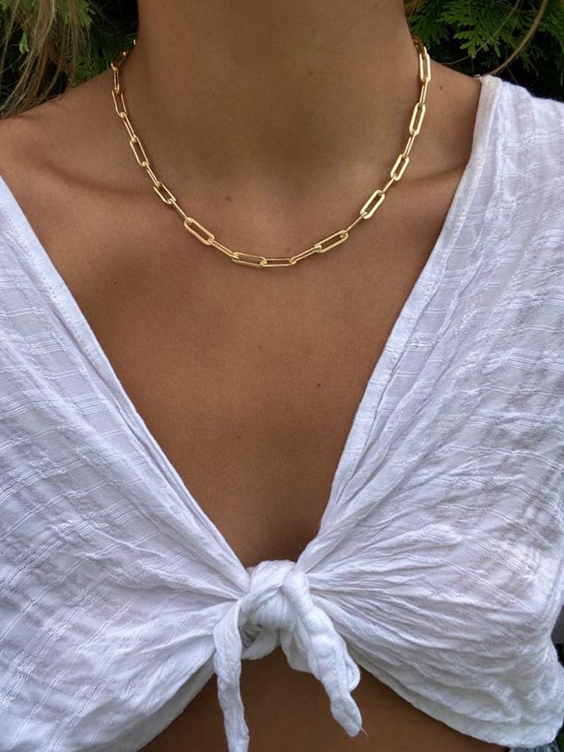 Bike-Inspired Pendant Necklace