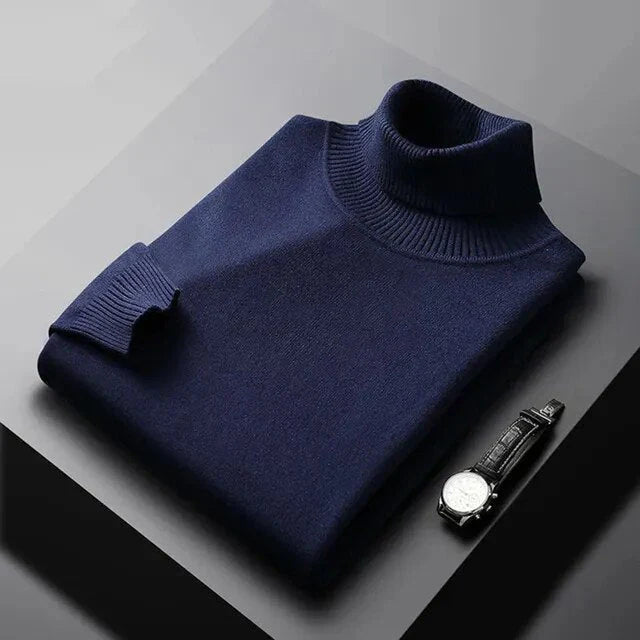Monte Carlo Cashmere Turtle Neck Sweater