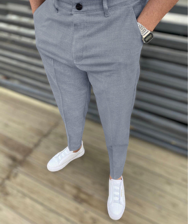 | Tailored Slim Casual Trousers