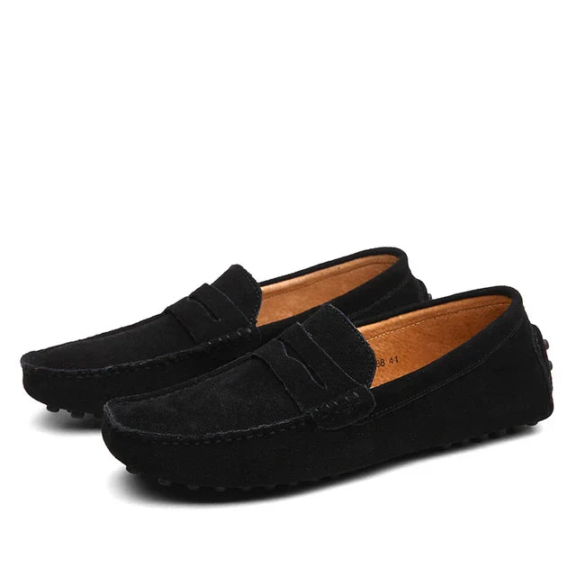 | Suede Marina Slip-On Loafers