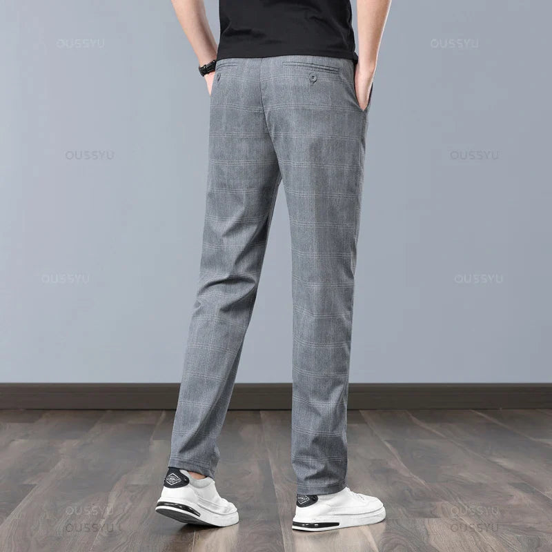 Timeless Plaid Trousers