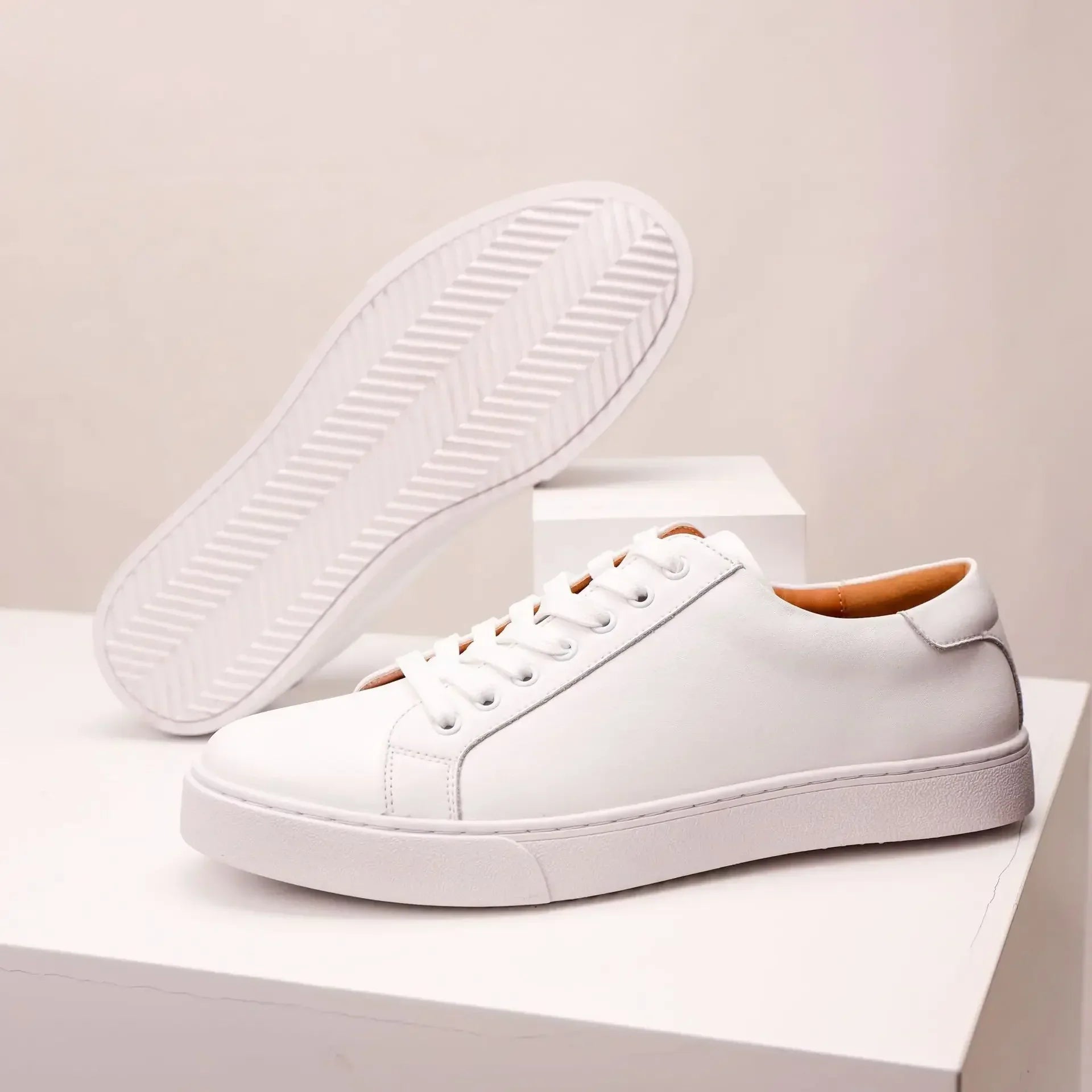Authentic Leather Sneakers
